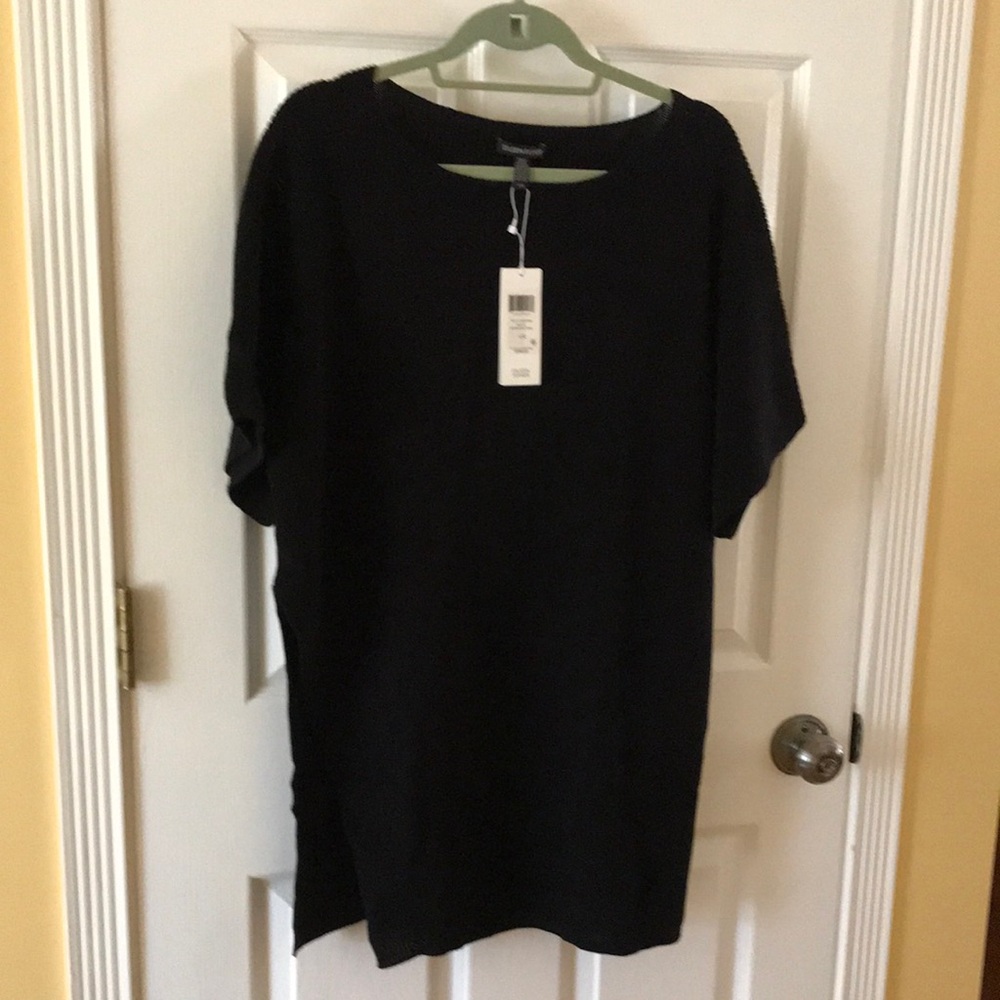 Eileen Fisher short sleeve sweater